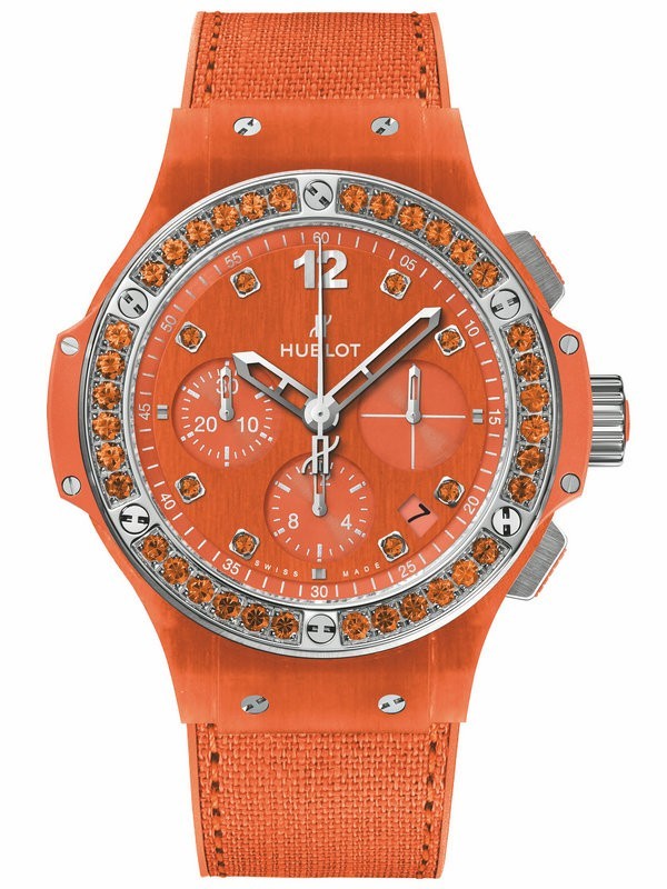 AAA Replica Hublot Big Bang Linen Orange Watch 341.XO.2770.NR.1206